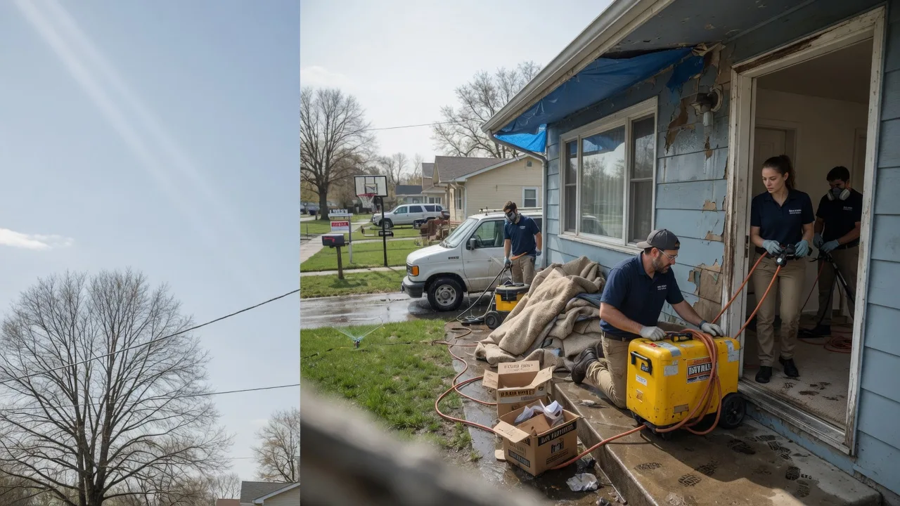 Basement Flood Cleanup in Vining, MN near me